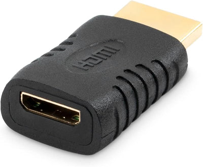 Adaptador HDMI a Mini HDMI macho hembra negro