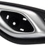 Manija puerta izquierda Chevy Camaro 16-21 plateada y negra
