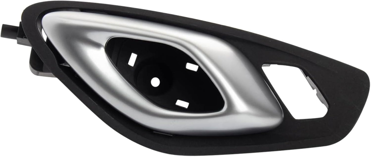 Manija puerta izquierda Chevy Camaro 16-21 plateada y negra