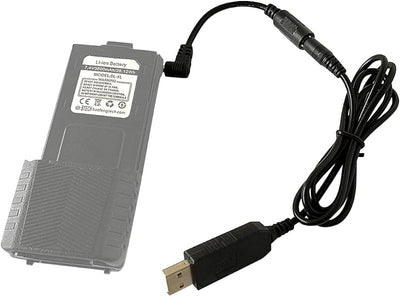Cable USB carga BL-5L BaoFeng adaptador barril 0.098pulg
