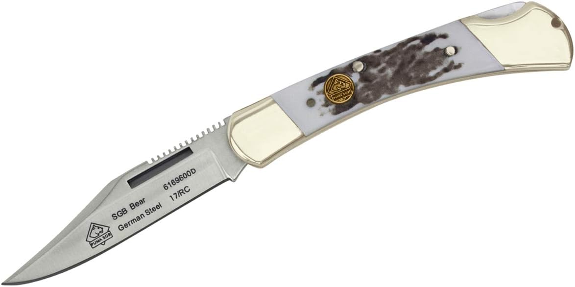 Cuchillo plegable de bolsillo Bear POM Commando