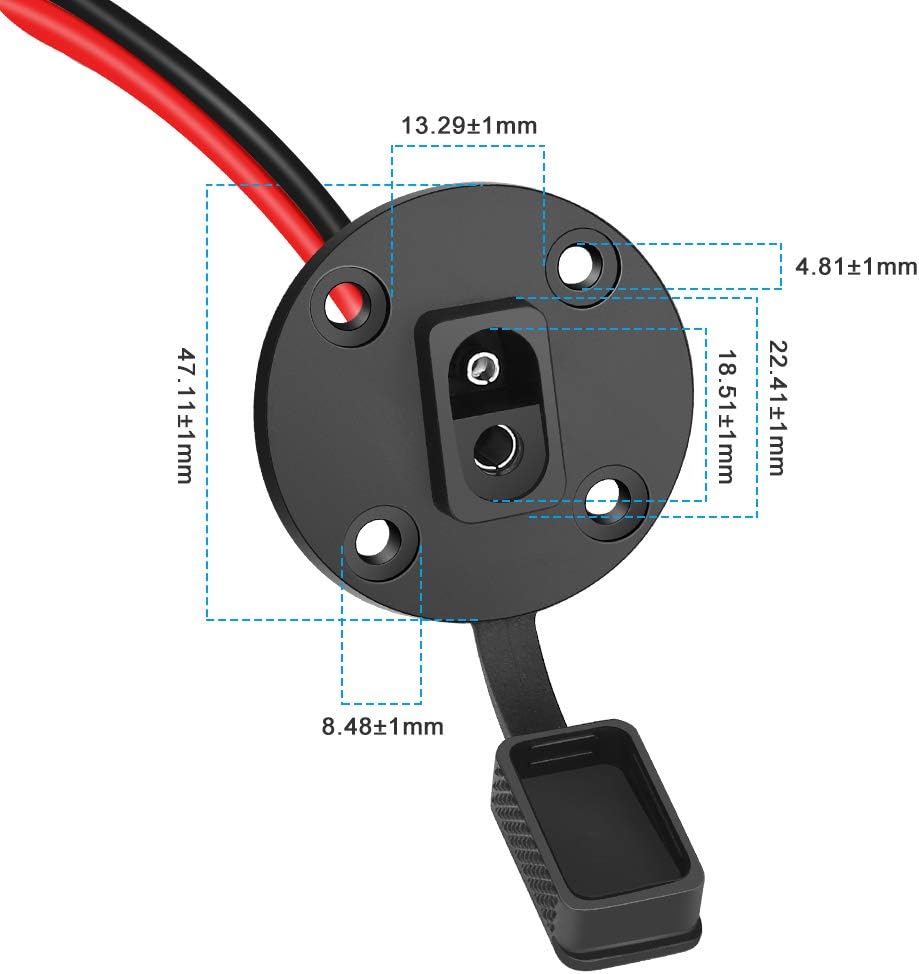 Conector SAE universal para generador solar y cargador