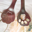 Cuchara acero inox con patas de gato para café postre
