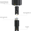 Conector cable bajo voltaje 12-18 para luces paisaje pack 4