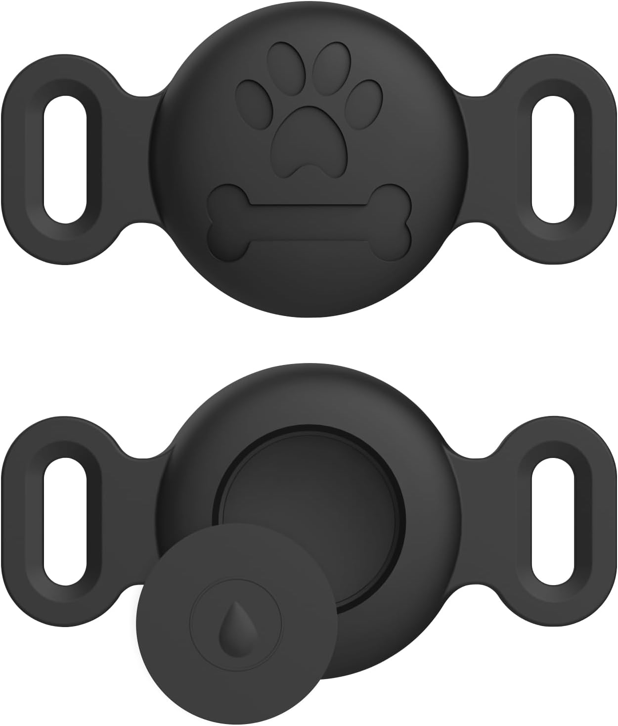 Funda silicona para collar de mascotas con AirTag