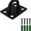 6 Ganchos Acero Inox para Placa Ojo y Pared