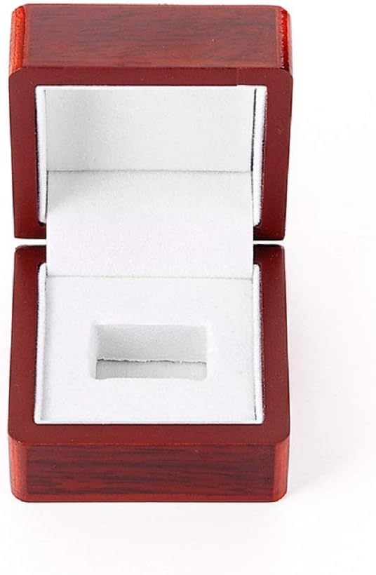 Caja madera anillo pesado grande hombre