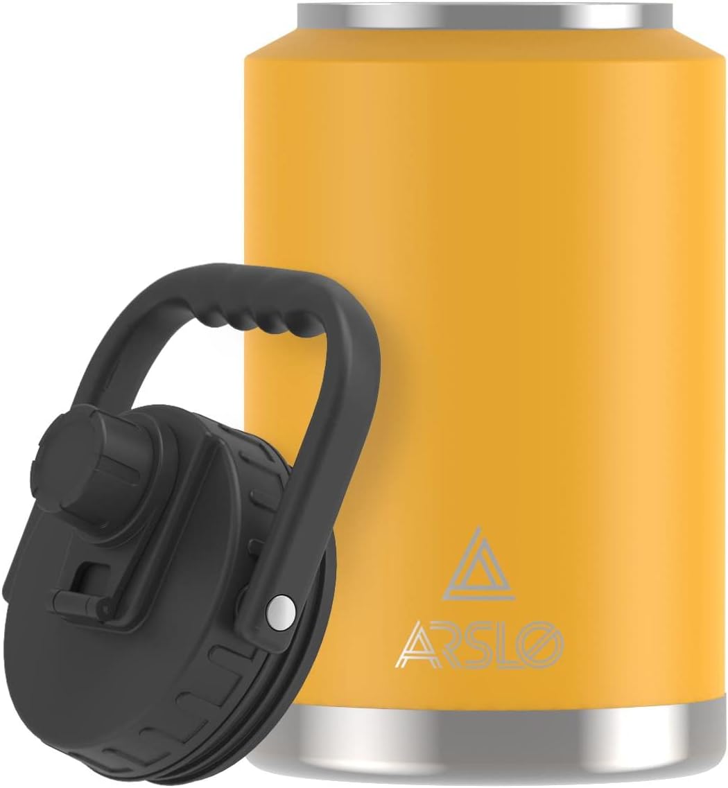 Jarra Agua Aislada Acero Inox 1 Galón con Asa