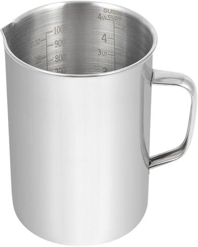 Taza medidora acero inox 34oz 4 pzas