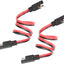 Arnés cables polarizado 14 y 2 pines SAE conector automotriz