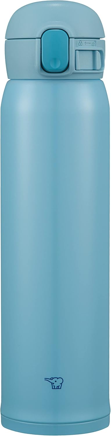 Taza acero inox 20oz color azul claro