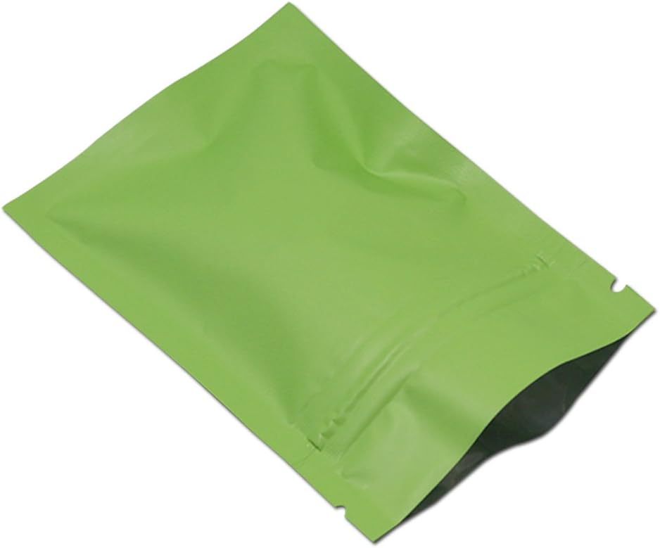 100 Bolsas Mylar con Cremallera para Almacenar Café