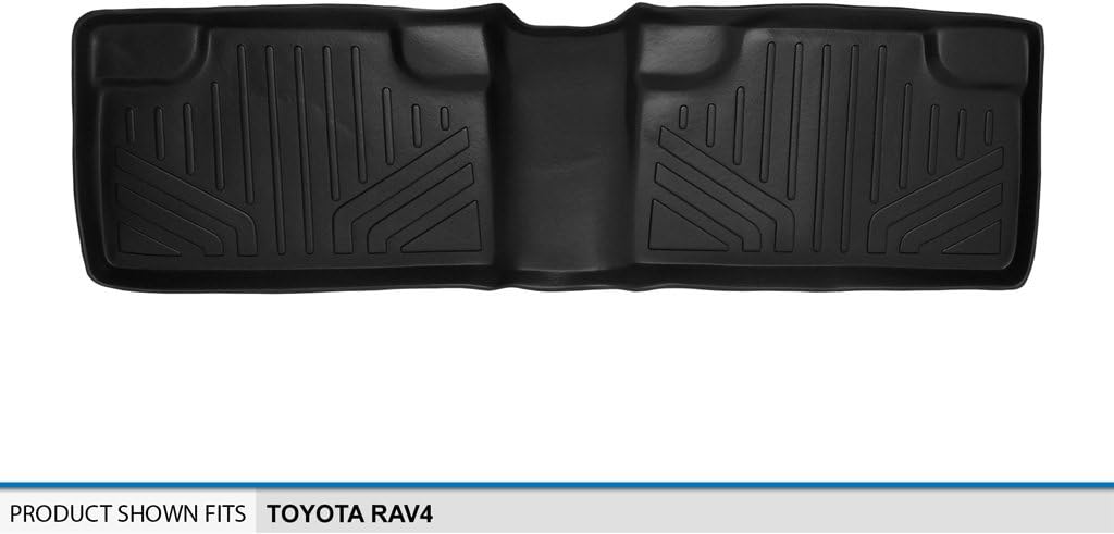 Alfombrillas segunda fila Toyota RAV4 06-12 color negro