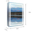 Botiquín baño LED 20x26" aluminio con espejo doble y enchufe
