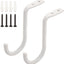 Soportes barra armario 1-1.5" acero resistente