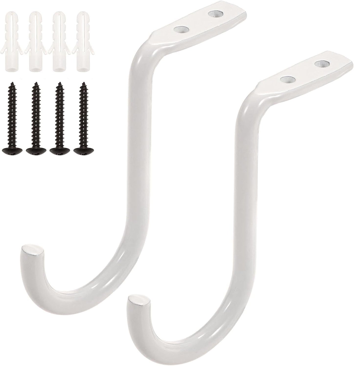 Soportes barra armario 1-1.5" acero resistente