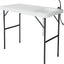 Mesa camping plegable con fregadero grifo acero