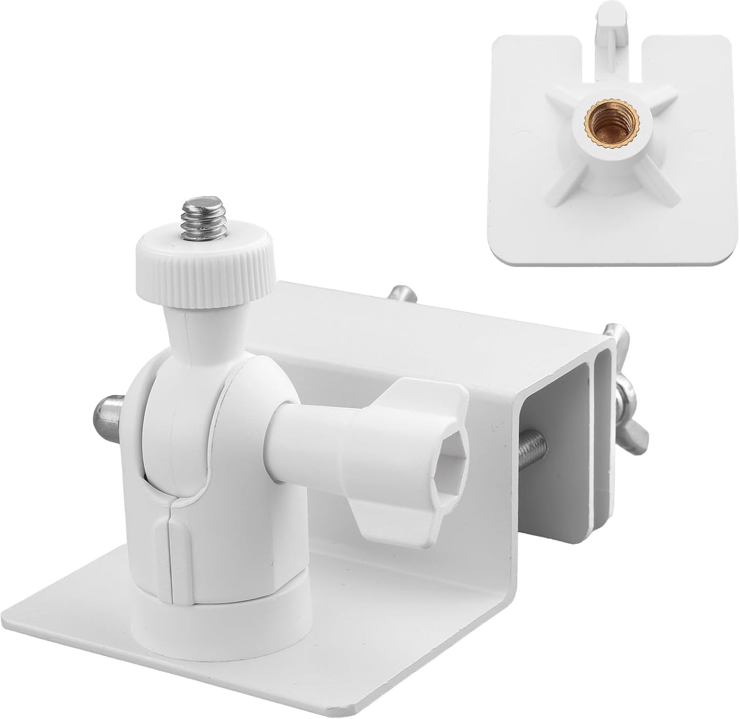 Soporte ajustable para paneles solares anillo y cámaras 1/4"