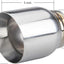 Punta escape universal 3pulg a 4-5pulg acero inox