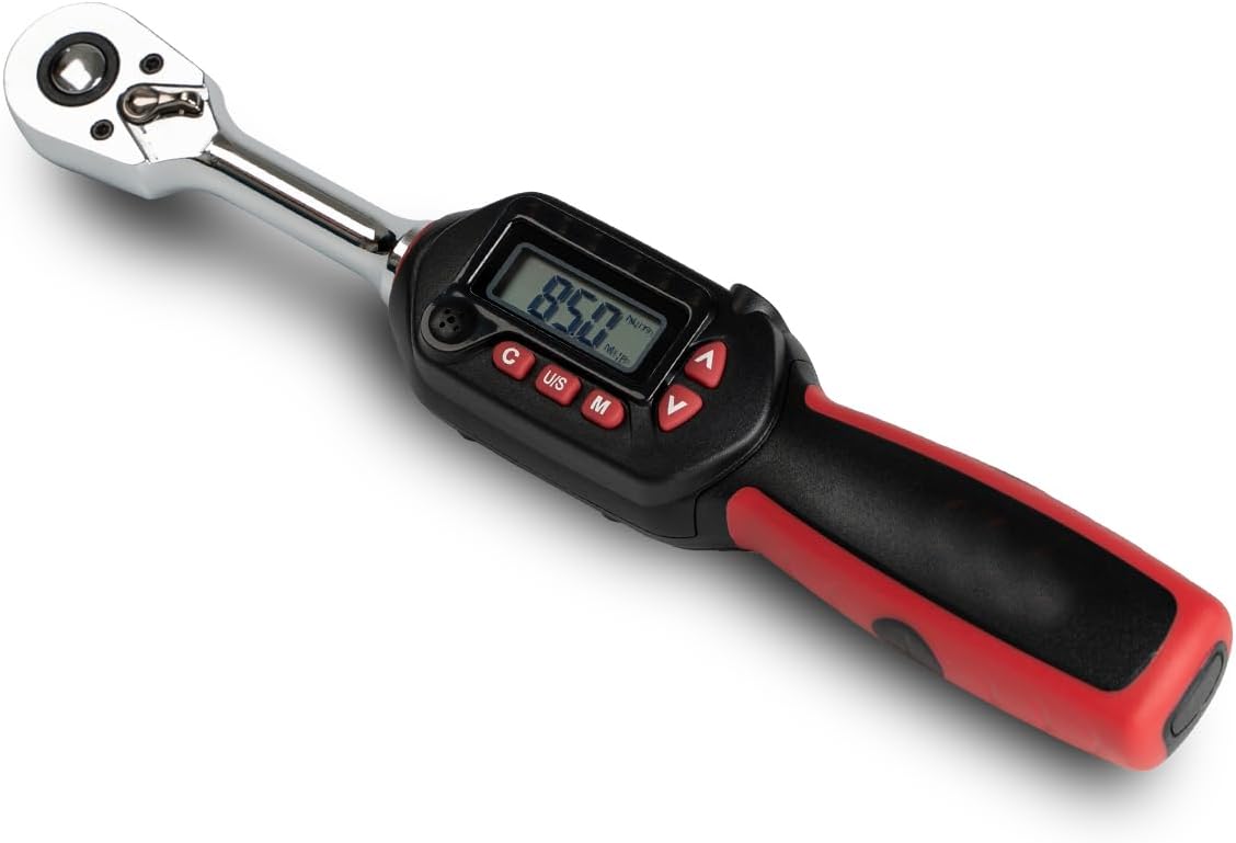 Llave dinamométrica digital 3/8pulg 3.1-62.7ft-lb ±2%