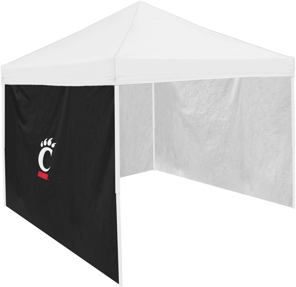 Panel lateral unisex 9x9 con licencia NCAA color equipo