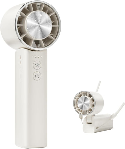 Ventilador mano 4 vel 4800mAh plegable ligero viajes