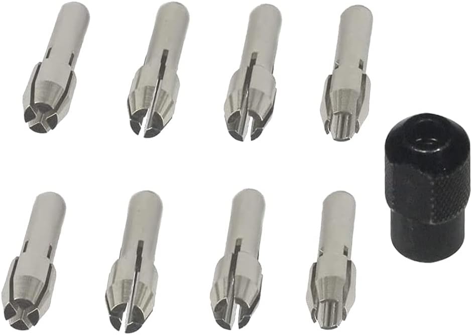 Set 9 Tuercas Rotativas Dremel Cambio Rápido