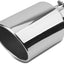 Tubo escape acero inox 4x8" 15" atornillado