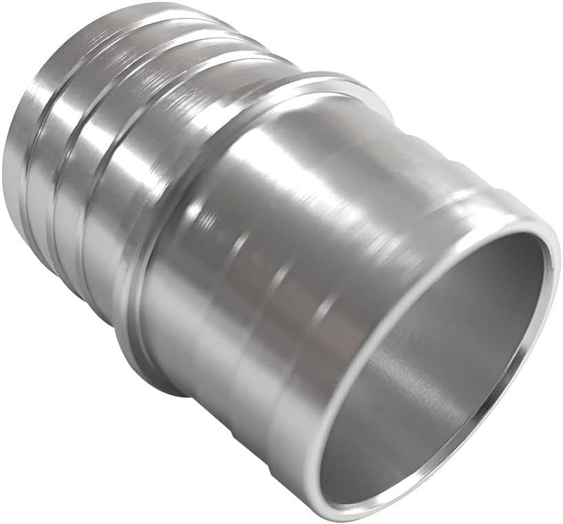 Acoplador empalme púas manguera 1-1/2pulg aluminio radiador