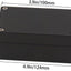 Caja conexiones plástico ABS IP65 negro 3.94x2.68x1.57pulg