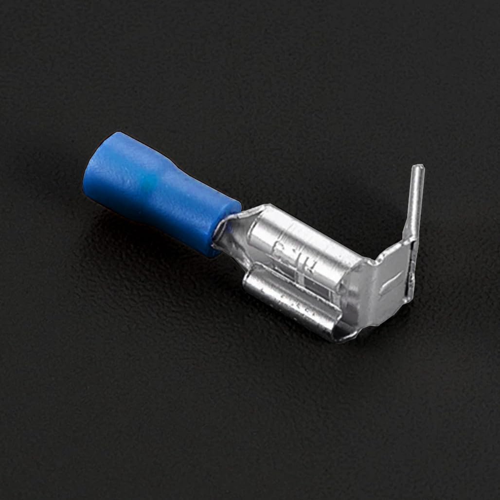 Conectores eléctricos macho hembra 100pzas 16-14ga azul