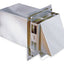 Campana aluminio 3" para ventilación lateral