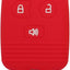 Funda silicona remoto Ford Lincoln Mazda Mercury 3 botones rojo