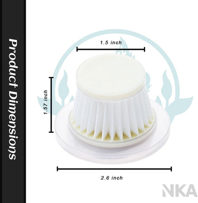 12 Filtros HEPA Repuesto Aspiradora Duck Vac Lavables