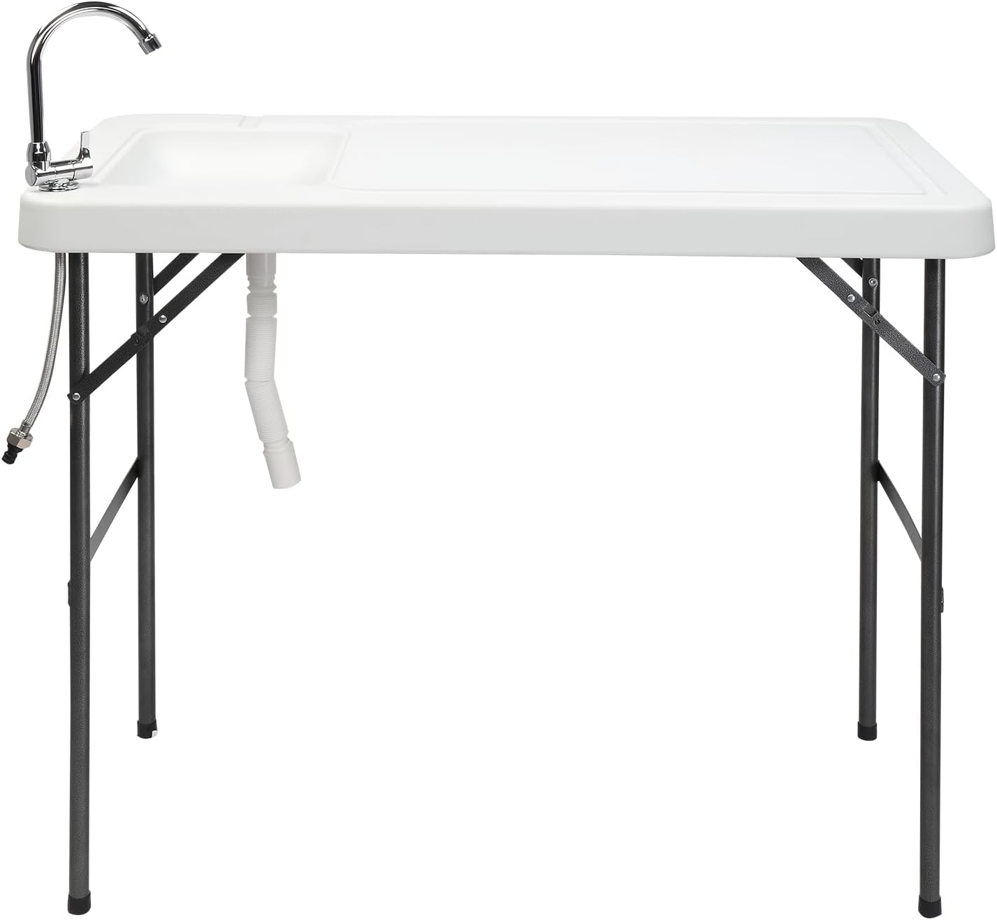 Mesa plegable 4ft con grifo manguera exterior