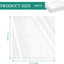 10 Pzas Fundas Motor 47x47pulg Plástico Transparente Universal