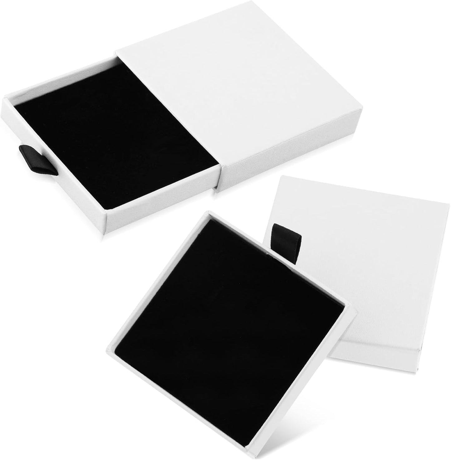 Caja regalo joyería 2 pzas organiz. kraft