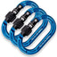 Pack 3 conector accesorios aluminio cierre llave