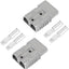 Conector batería 350A 600V carretilla elevadora 2 Pzas gris