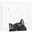 Placa decorativa para interruptor triple 3 posiciones