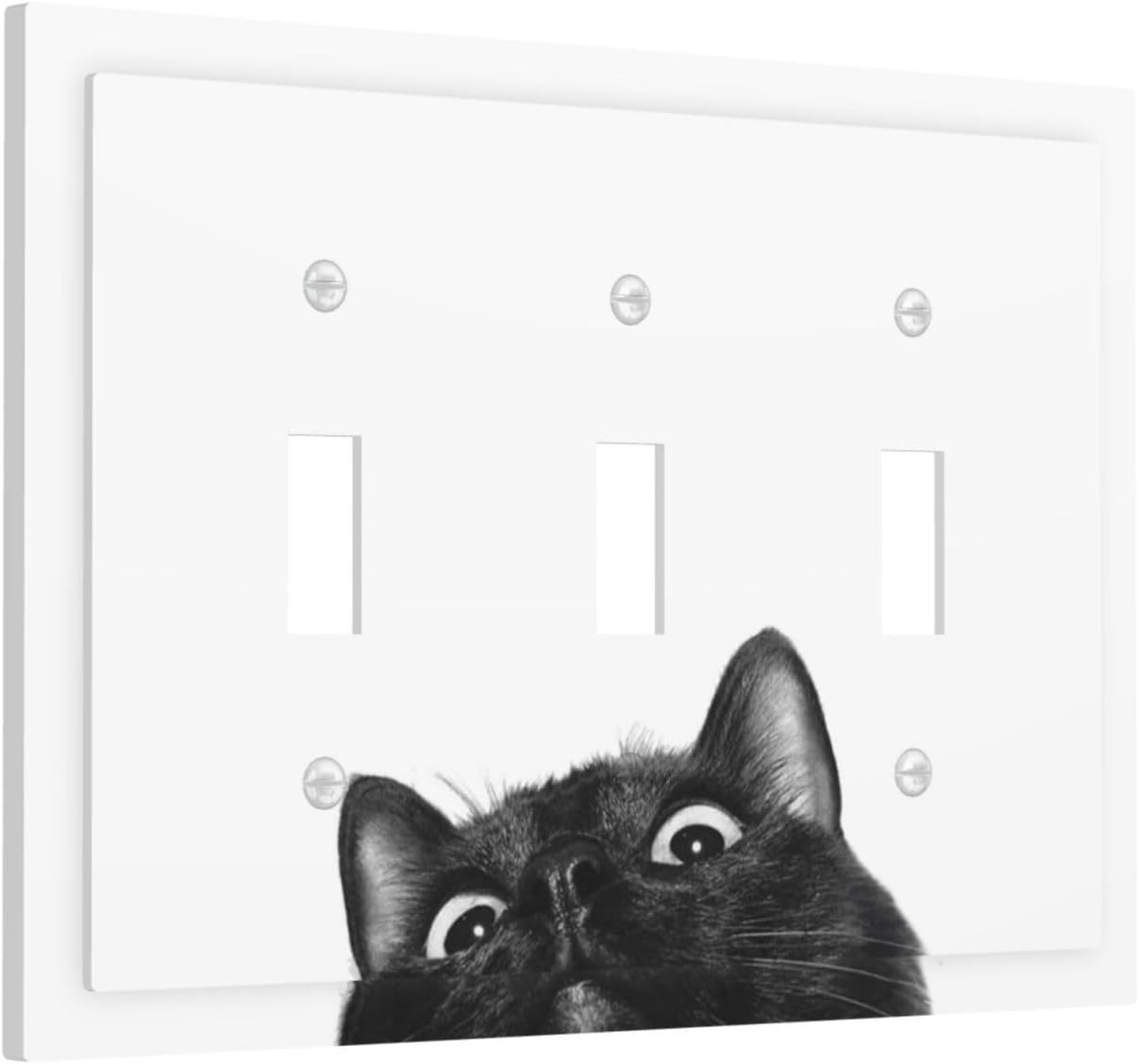 Placa decorativa para interruptor triple 3 posiciones