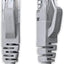 Cable Ethernet Cat6 20ft RJ45 para PC TV impresora gris