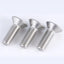 Tornillos M3x12mm acero inox brillante cabeza plana