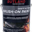 Pintura chimenea alta temp ladrillo metal 1gal negro mate