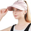 Sombrero visera ancha UV para mujer deporte playa golf