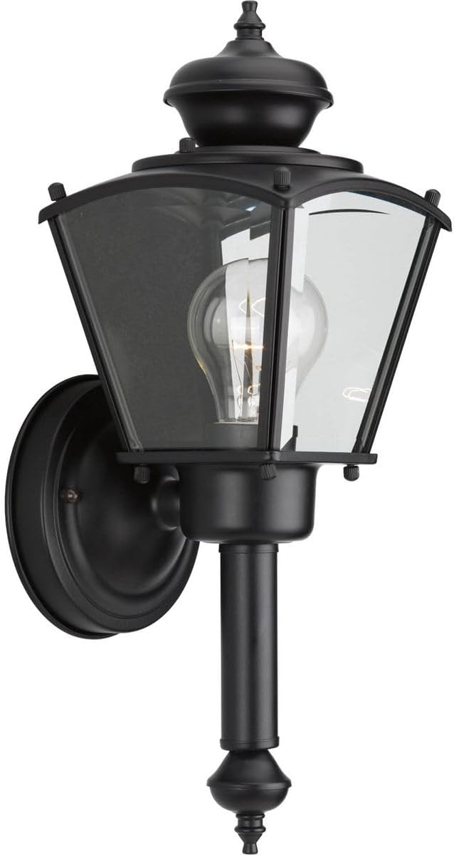 Linterna exterior color negro 14.69x6x5.25