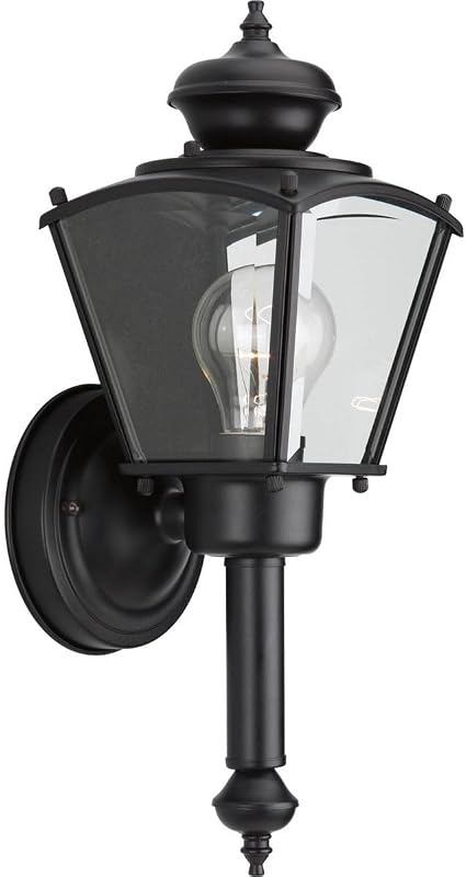 Linterna exterior color negro 14.69x6x5.25