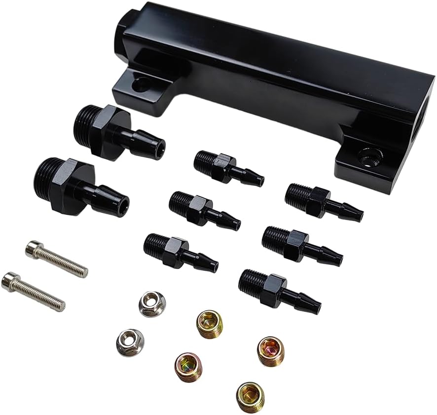 Kit colector admisión vacío 6 puertos comp boost y medidores