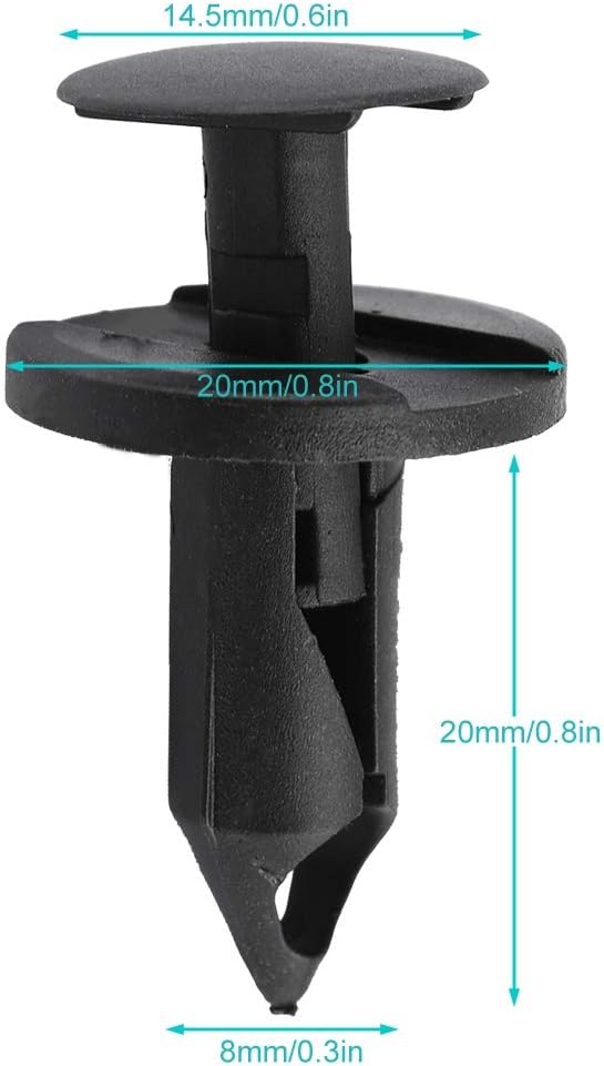 Clips retención auto para Land Rover Discovery 50 pzas