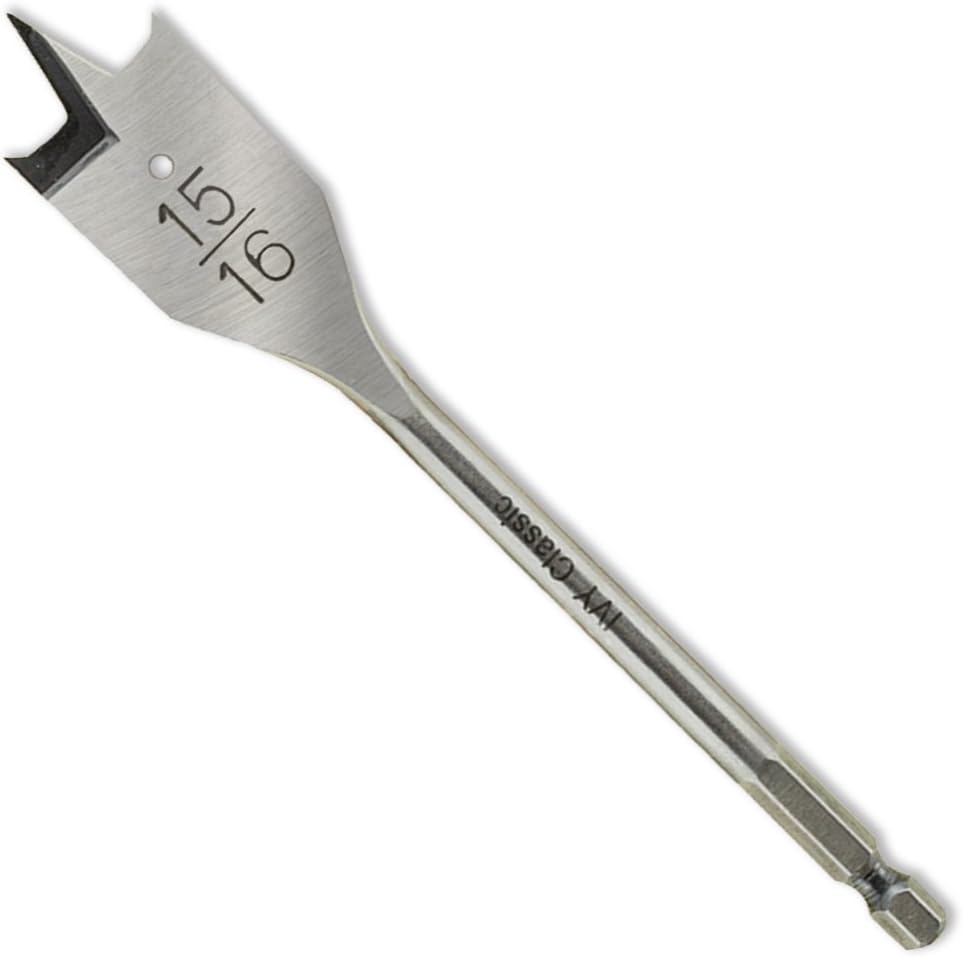 Broca madera acero carbono 15/16x6"